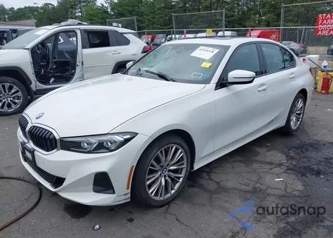 2023 BMW 330I xDrive из США, поврежденный, VIN 3MW89FF0XP8D41146